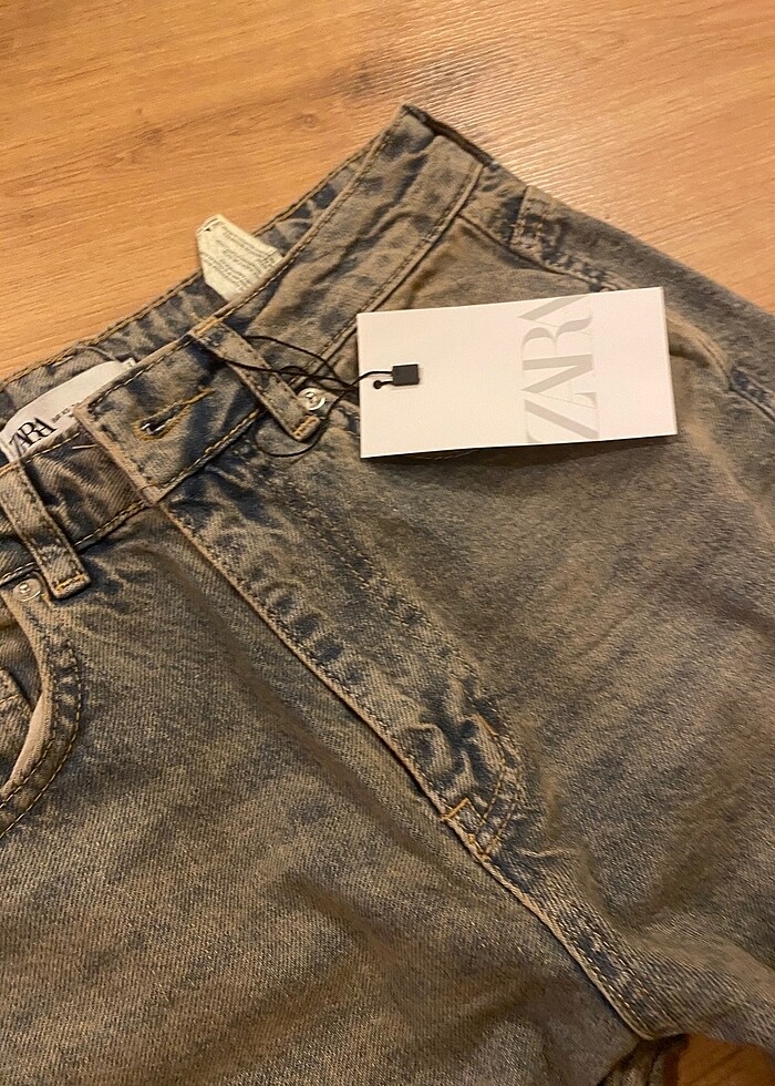 Zara baggy jeans y2k kot pantolon - Görsel 2