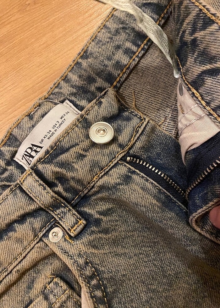 Zara baggy jeans y2k kot pantolon - Görsel 3