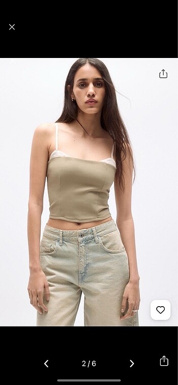 Pull and Bear Pull bear korse top