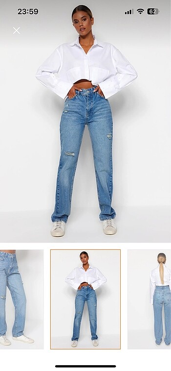 34 Beden TRENDYOLMİLLA JEAN