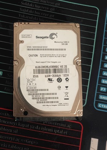 Seagate 500GB hardisk HDD