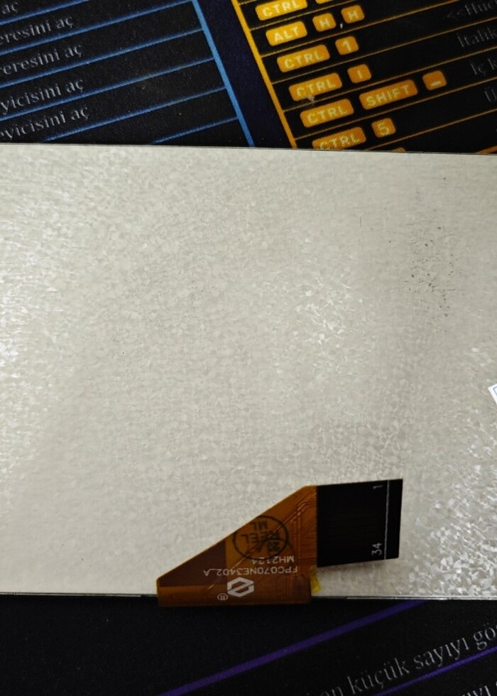 Alcatel Pixi Tab 1T 8067, 8068 7" Lcd İç Ekran - Panel 9009G 3G  - Görsel 2