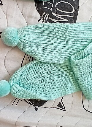 1-2 Yaş, 19 cm Beden Atkı şapka