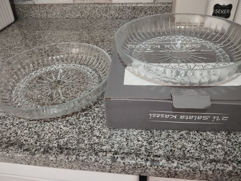 2 lı cam salata sunum kasesi - Görsel 4