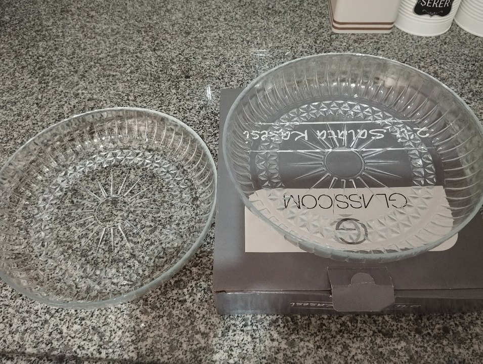 2 lı cam salata sunum kasesi - Görsel 2