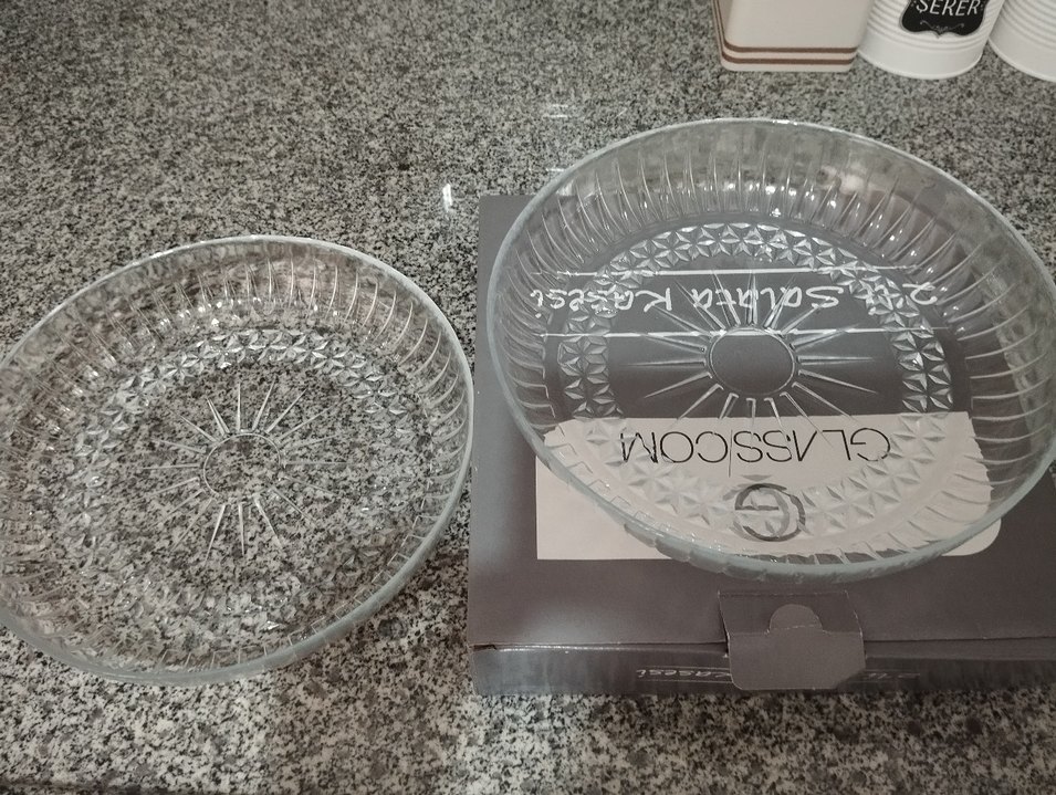 2 lı cam salata sunum kasesi - Görsel 3