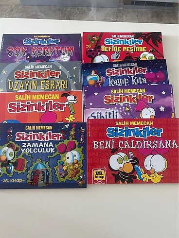 Sizinkiler Çizgi Roman seti