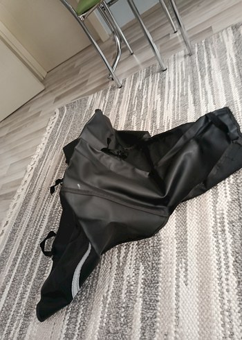 motorsiklet Siyah rüzgar geçirmez koruma dizlik - Görsel 2