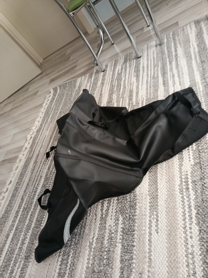 motorsiklet Siyah rüzgar geçirmez koruma dizlik - Görsel 2