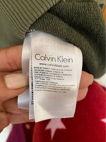 m Beden haki Renk Calvin klein sweartshirt