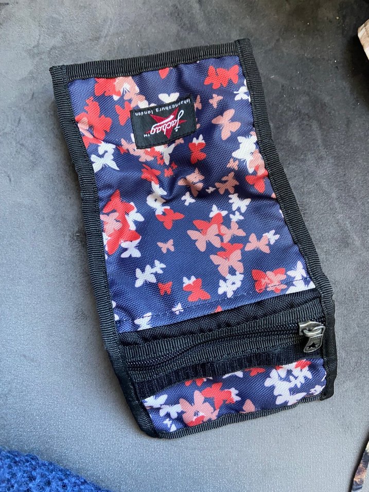 Çocuklar için Renkli Desenli Fermuarlı Cüzdan - Görsel 2