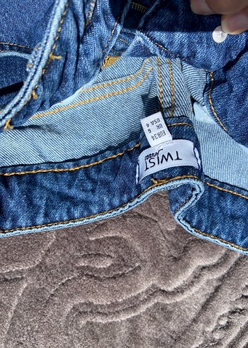 Twist Mavi Kadın Denim Midi Boy Kot Pantolon