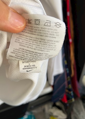 Nike Beyaz Uzun Kollu erkek tişört- TENNIS Baskıl