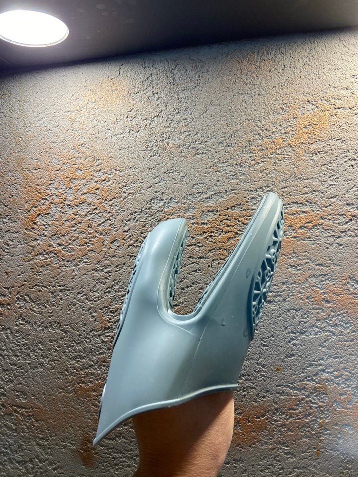 Yılan Desenli Gri Fırın Eldiveni - Görsel 3