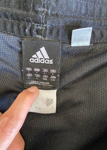 Siyah Adidas Elastik Bel Spor Şort - Görsel 4