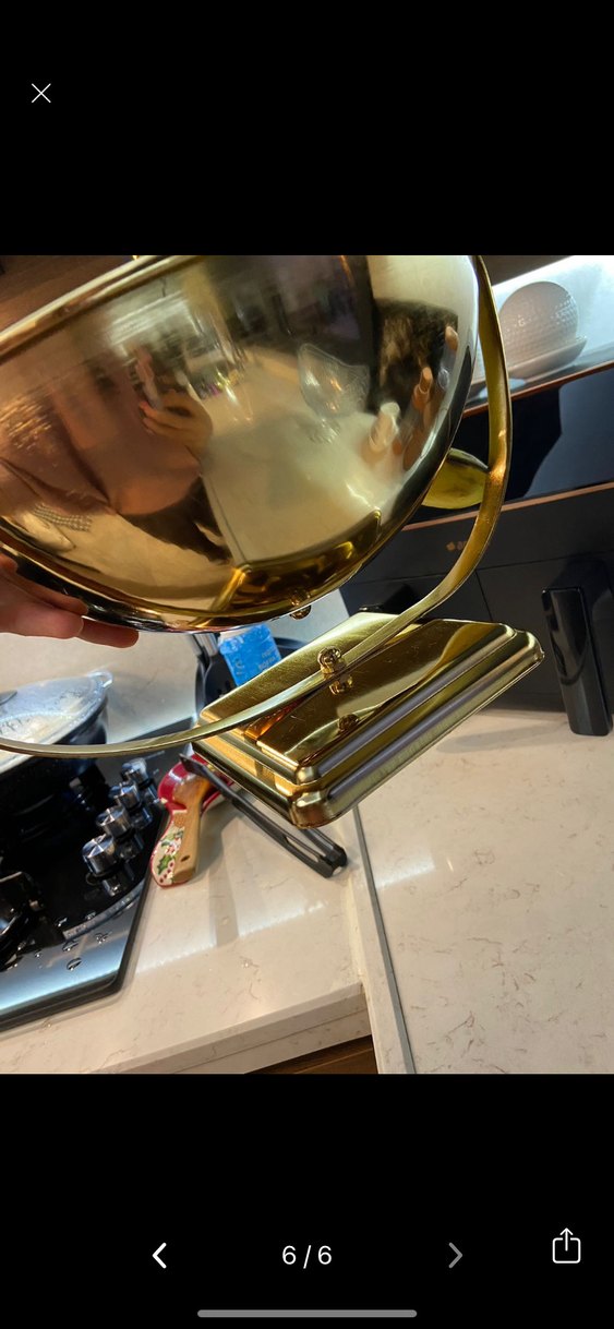 Parlak Altın Dekoratif kase - Görsel 4