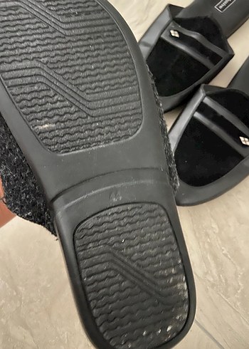 Erkek Siyah Minimalist Ev Terlikleri - Görsel 5