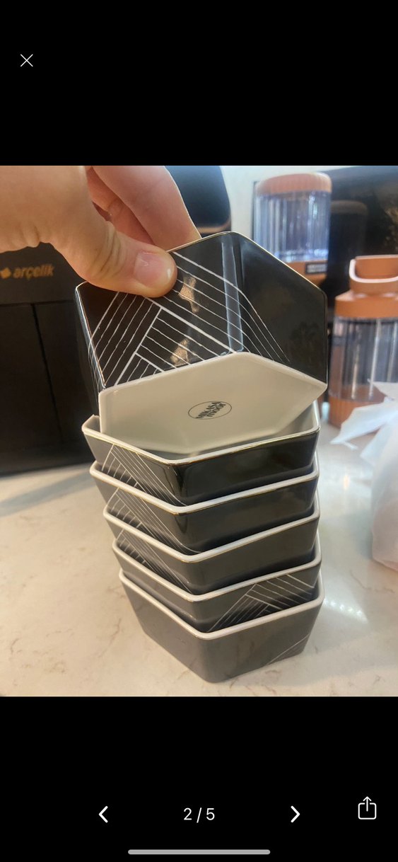 Gri Gurme Seramik Yemek Kabı Seti - Görsel 2