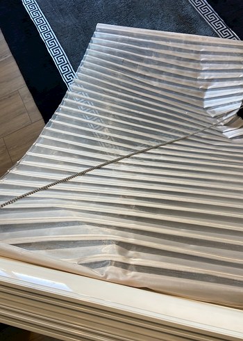 Bej Çizgili Modern Perde 2 adet var adet fiyatı - Görsel 3