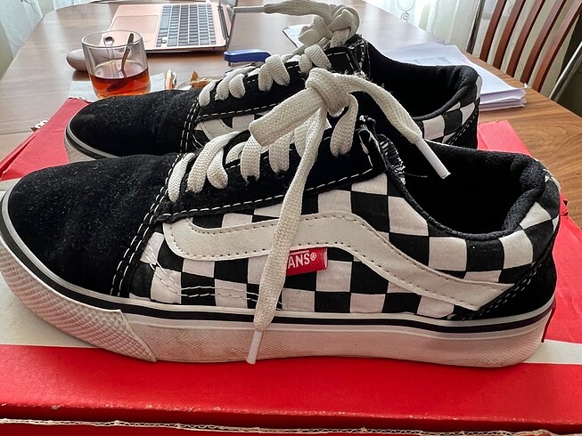 Vans Vans damalı ayakkabı