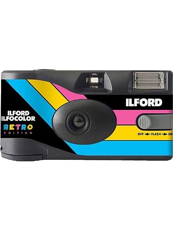 ILFORD ILFOCOLOR Rapid Retro Tek Kullanımlık fotoğraf makinası 