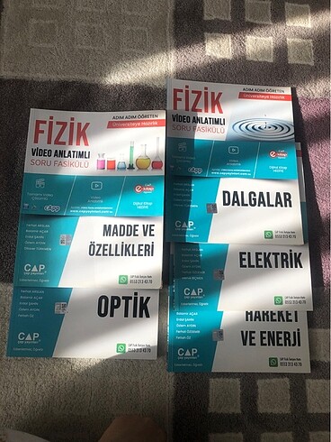 Çap tyt fizik soru fasikülü