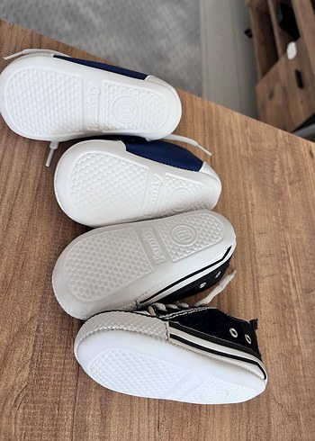 Erkek Bebek İlk Adım Ayakkabısı Renkli Baskılı - Görsel 2