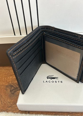 Lacoste Siyah Erkek Cüzdanı - Görsel 3
