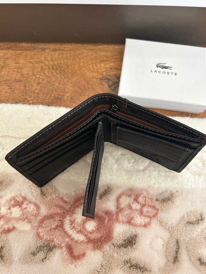 Lacoste Siyah Erkek Cüzdanı - Görsel 5