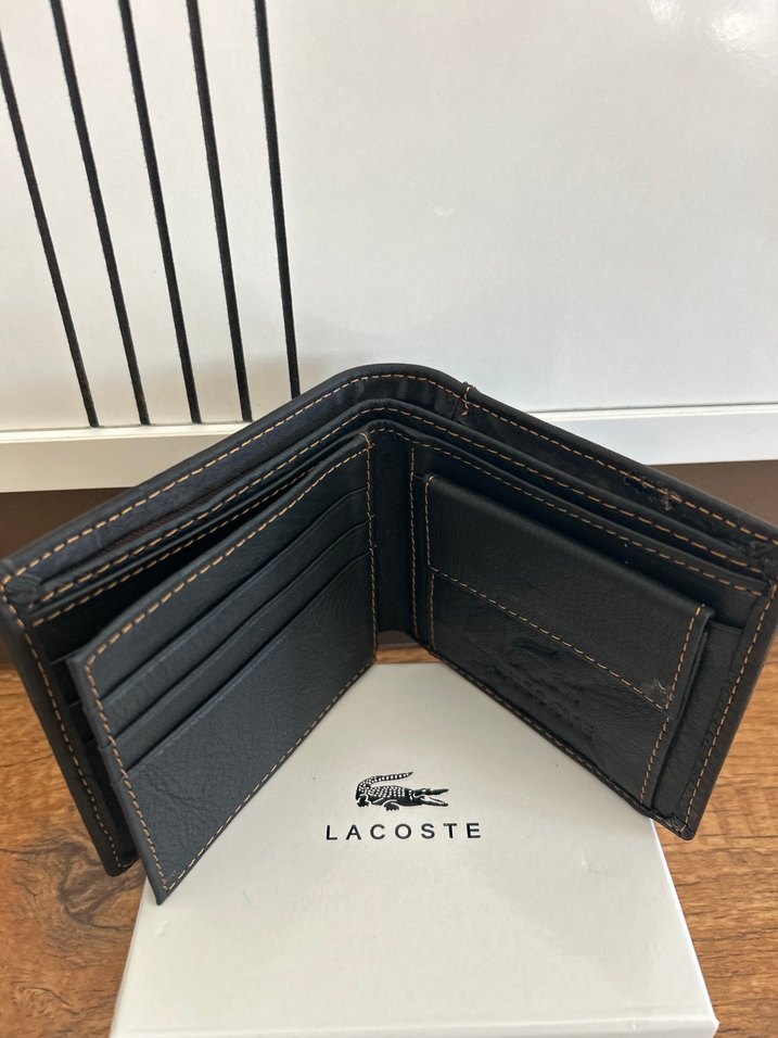 Lacoste Siyah Erkek Cüzdanı - Görsel 2