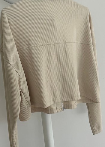 Pamuklu kot detaylı üst alt spor takım - Görsel 13