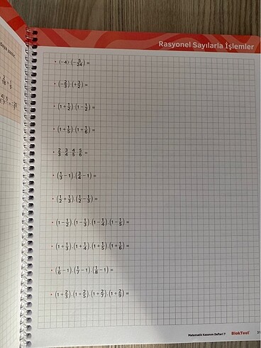  Beden Renk 7.sınıf Matematik Kazanım Defteri