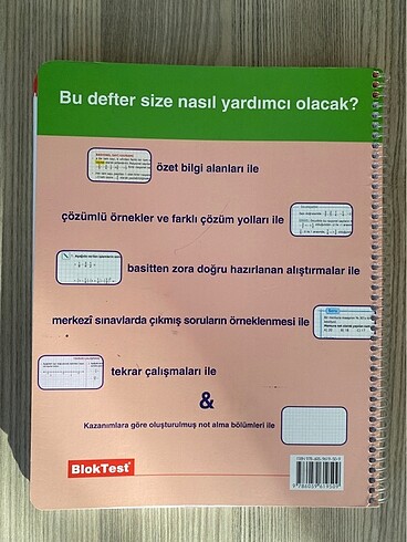  7.sınıf Matematik Kazanım Defteri