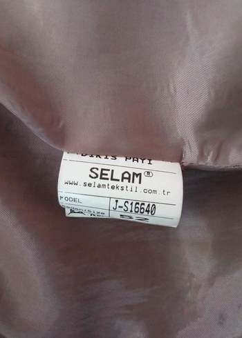 50 Beden gri Renk Düğmeli Kadın pardesü