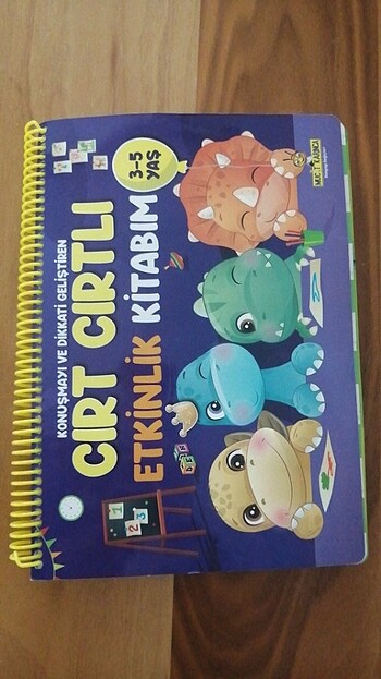 Cırt cırtlı etkinlik kitabı