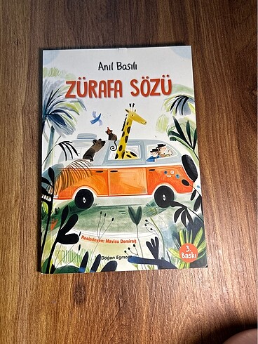 Zürafa Sözü Çocuk Hikaye Kitabı