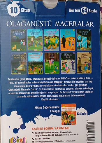 Beden Olağanüstü Maceralar Çocuk Kitapları Seti