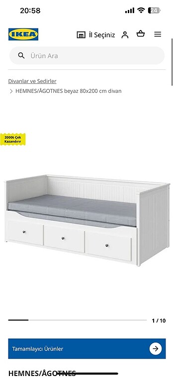 Ikea İkea yatak