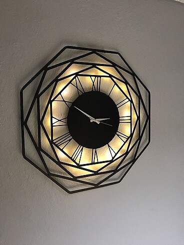 Sekizgen Gün Işığı Ledli Mdf