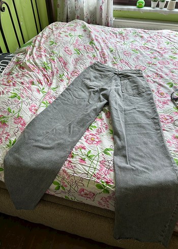 Zara ZARA gri kot pantolon