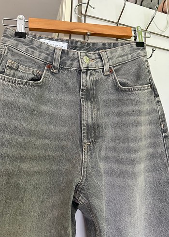 38 Beden ZARA gri kot pantolon