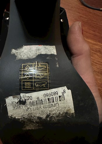 Siyah platform ayakkabı - Görsel 6