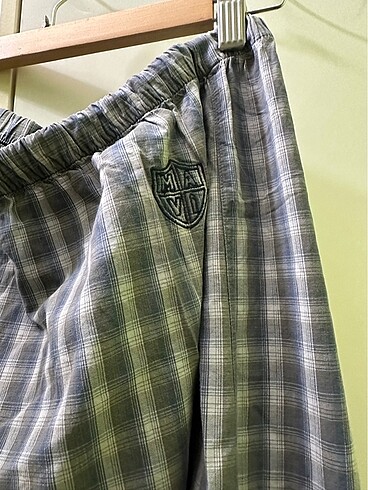 Mavi erkek pijama - Görsel 6