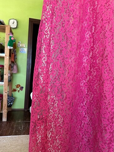 diğer Beden pembe Renk Pembe büyük beden elbise