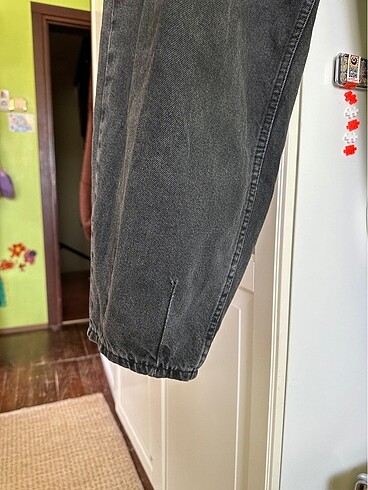 Büyük beden siyah kot pantolon - Görsel 7