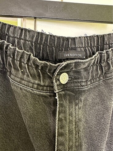 Büyük beden siyah kot pantolon - Görsel 6