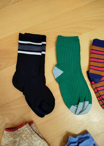 Hepsi çok iyi durumda hepsi kışlık kalın çoraplar. Yurtdışından - Görsel 2