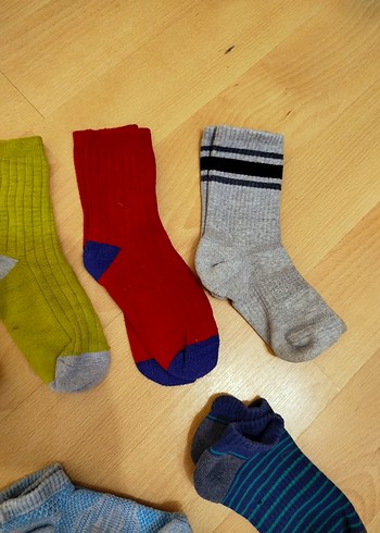 Hepsi çok iyi durumda hepsi kışlık kalın çoraplar. Yurtdışından - Görsel 4