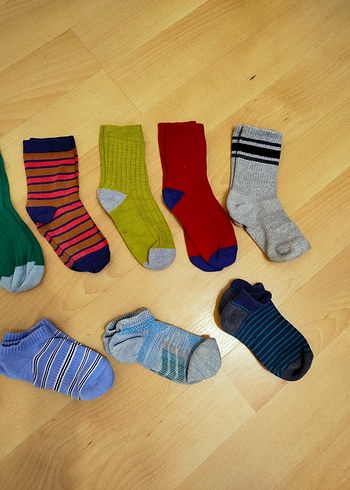 Hepsi çok iyi durumda hepsi kışlık kalın çoraplar. Yurtdışından - Görsel 10