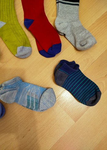 Hepsi çok iyi durumda hepsi kışlık kalın çoraplar. Yurtdışından - Görsel 5